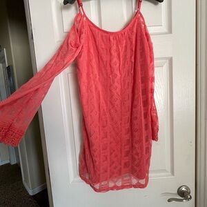 Xhilaration Coral Lace dress